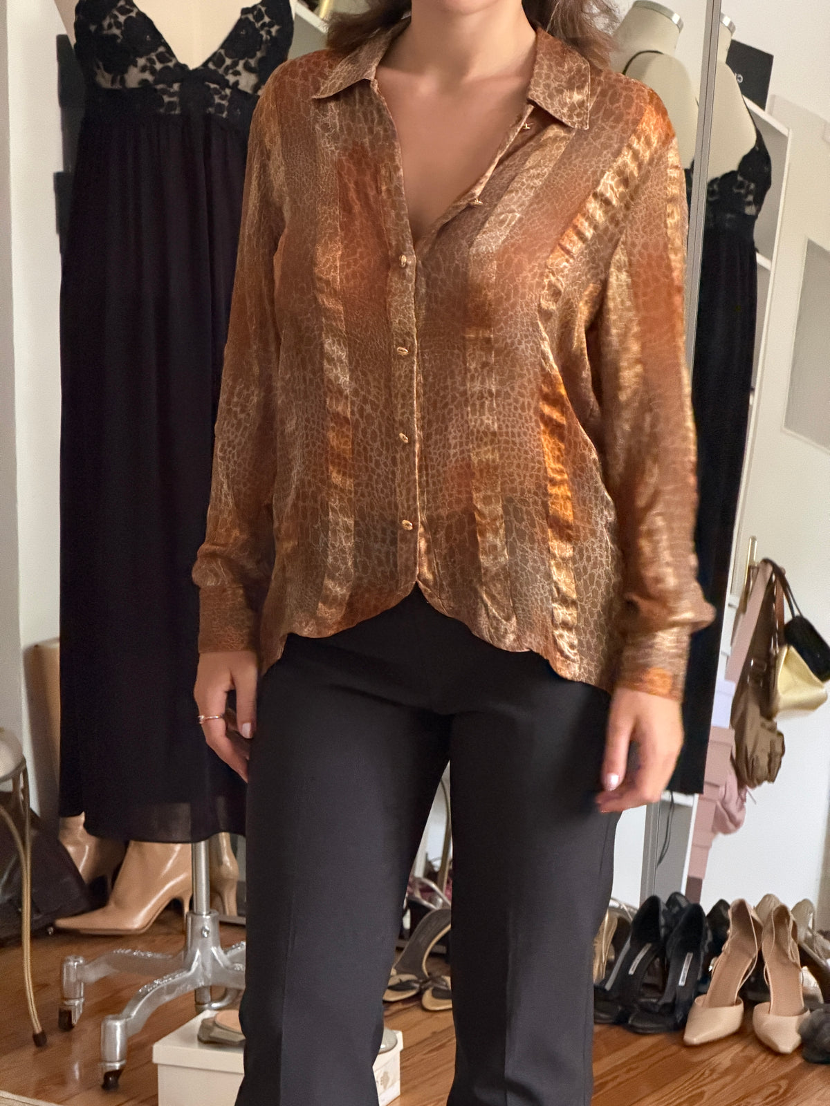 Escada Silk Blouse (m)