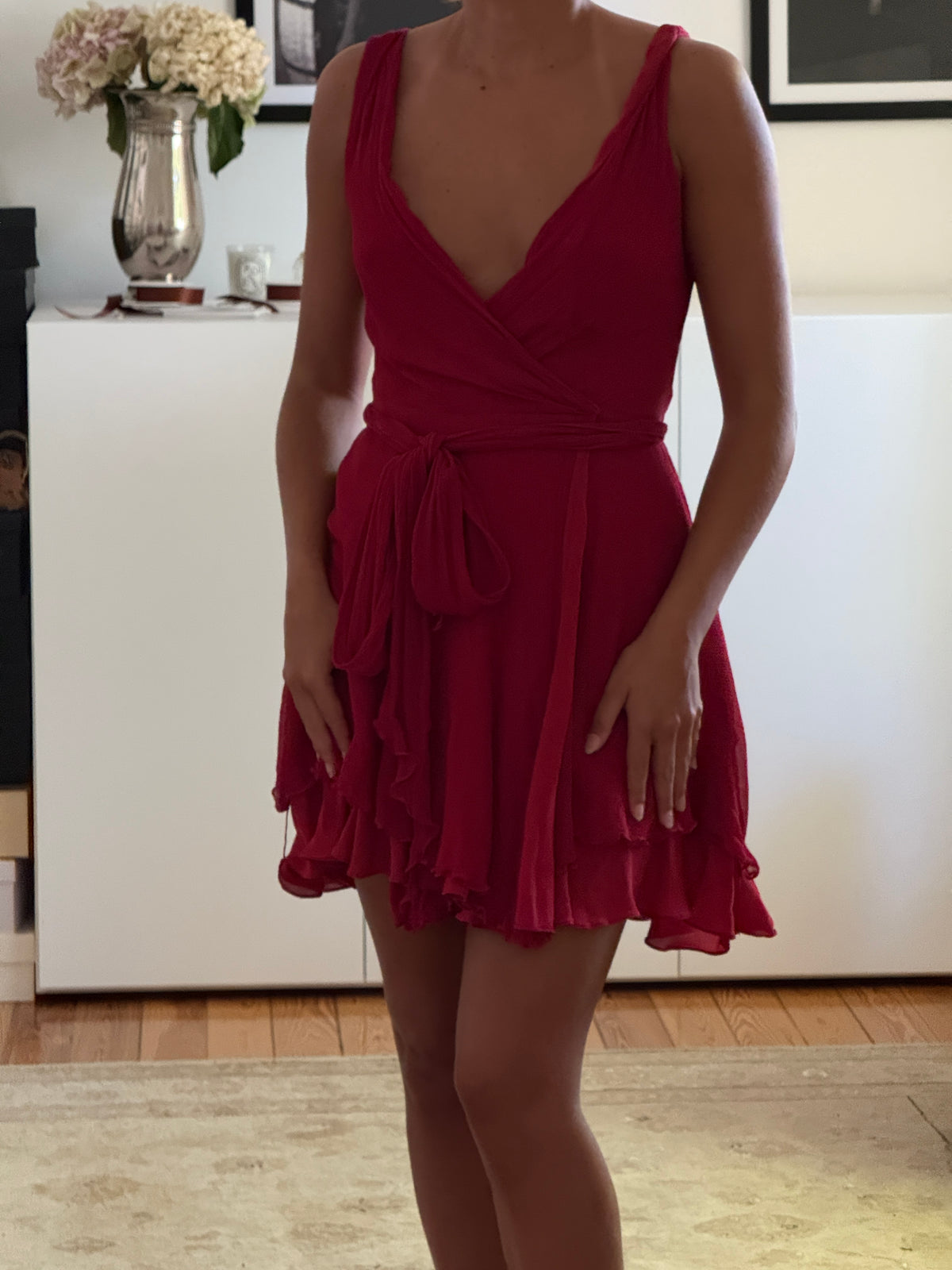 Ralph Lauren Silk Dress (s)