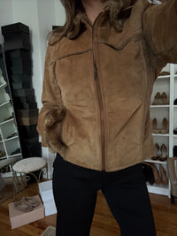 Suede Leather Jacket (s)