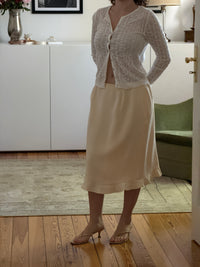 Vintage Silk Skirt (l)