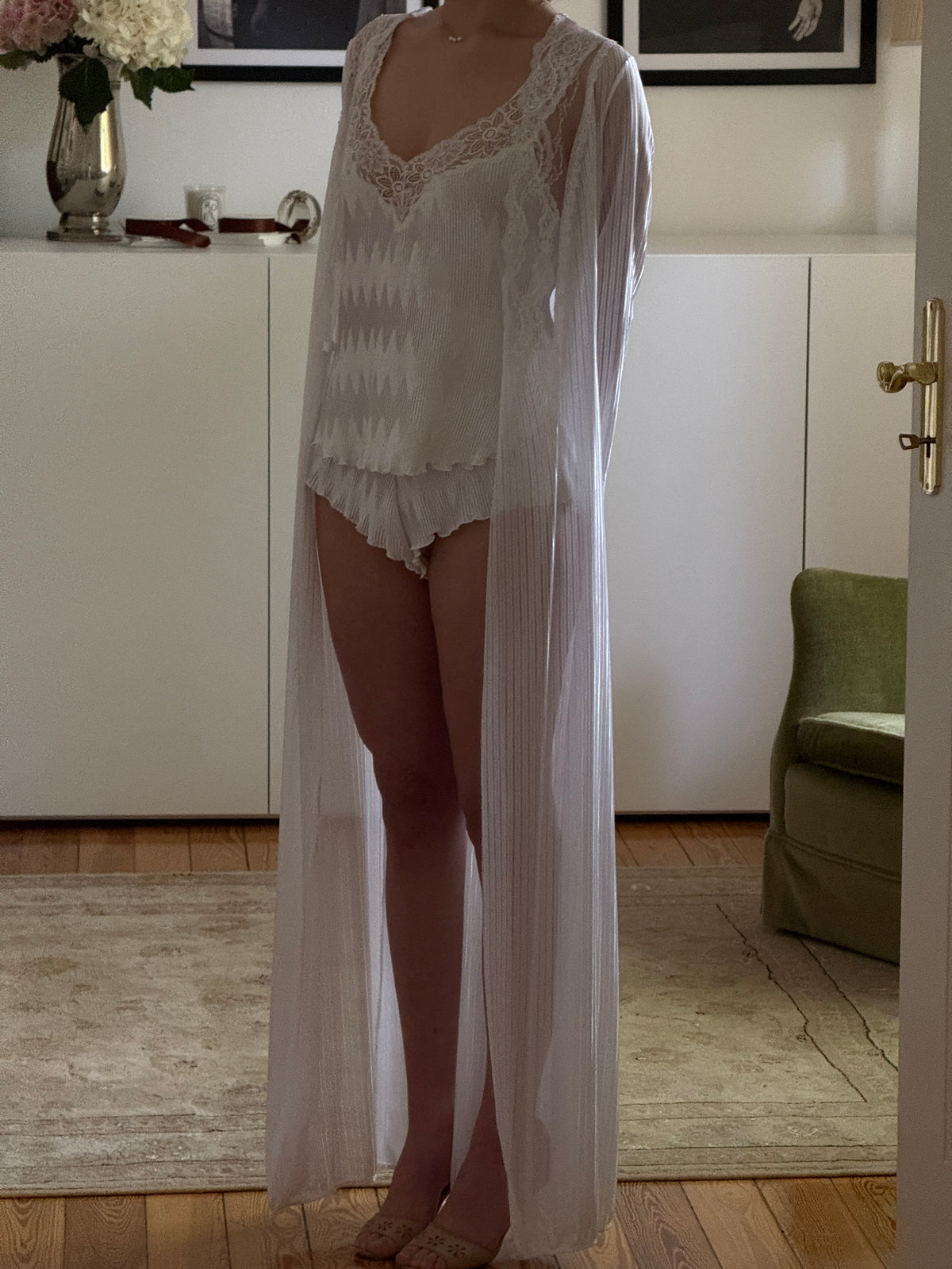 Vintage Lace Robe (s)