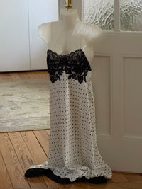 Polka Dot Lingerie Dress (m)