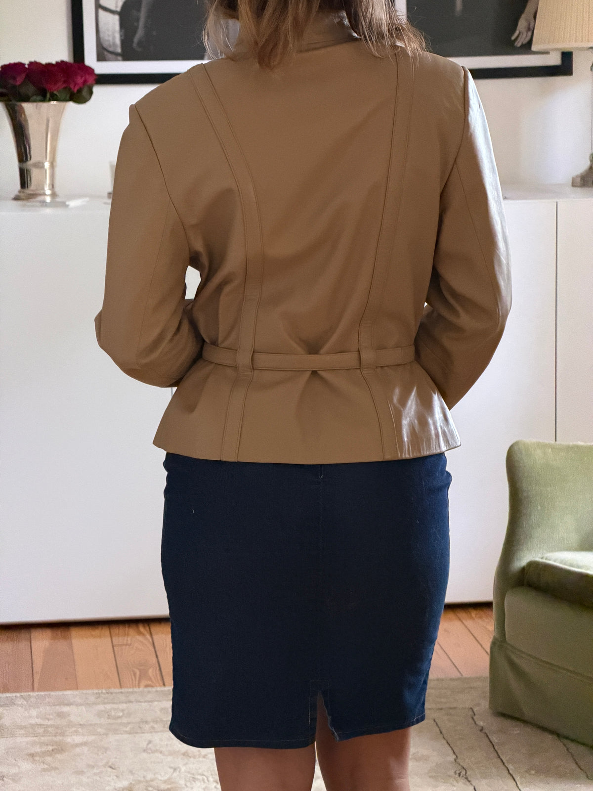 Vintage Leather Jacket (s)