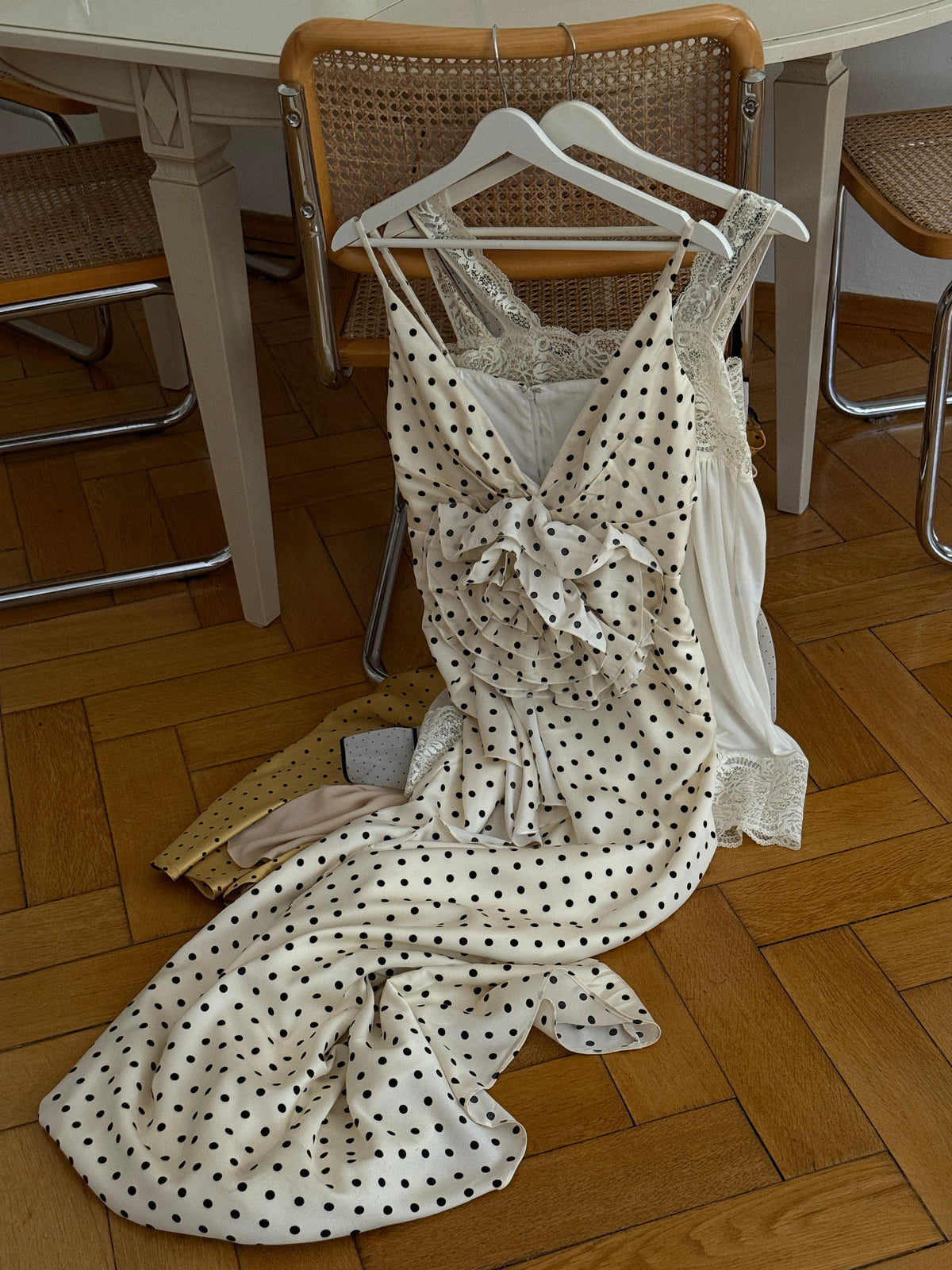 Floral Polka Dot Dress (s)