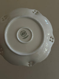 Vintage Plate & Candle