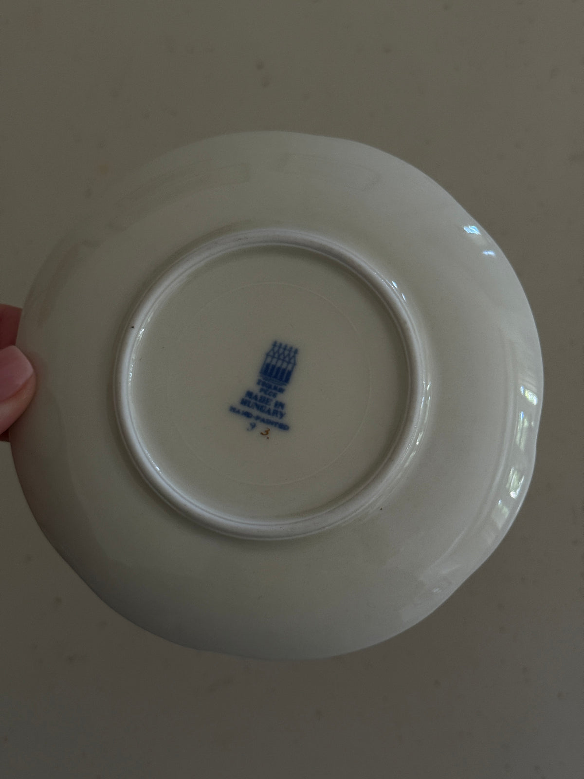 Vintage Butterfly Plate