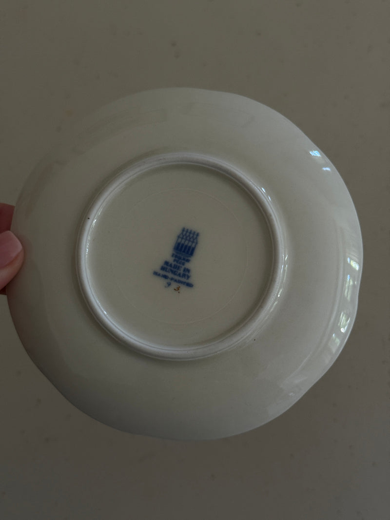 Vintage Butterfly Plate