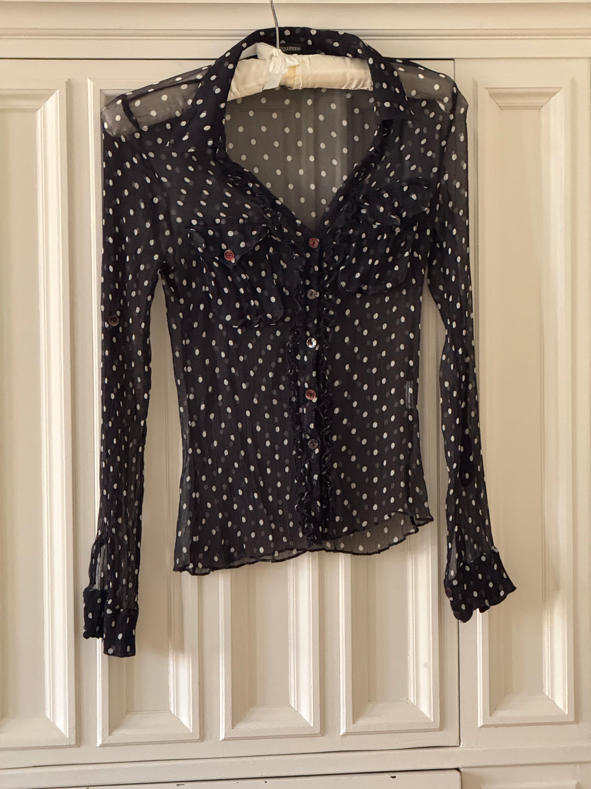 Vintage Sheer Blouse (xs)