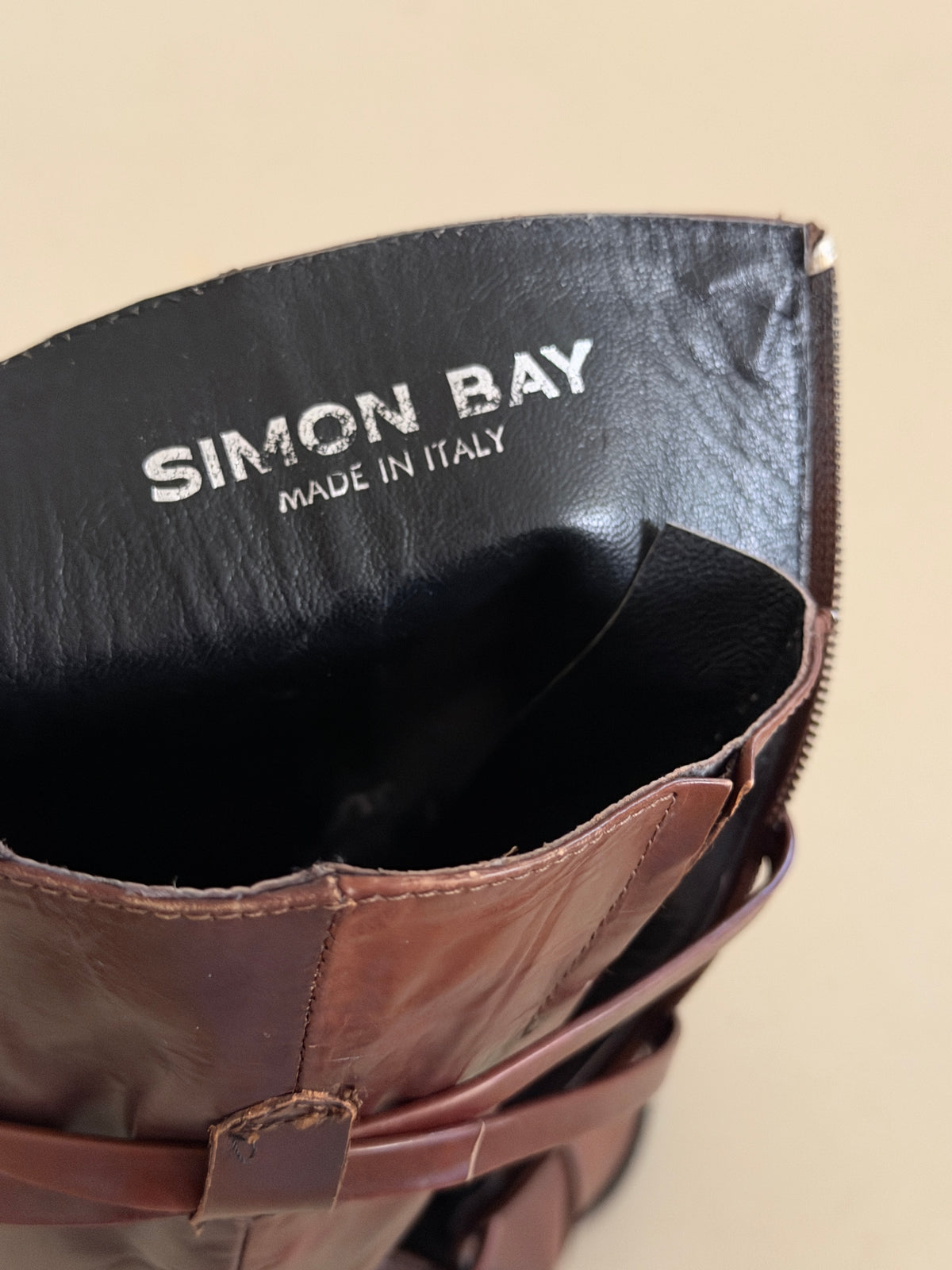 Vintage Leather Boots (39)
