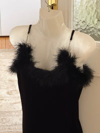 Vintage Feather Dress (s)