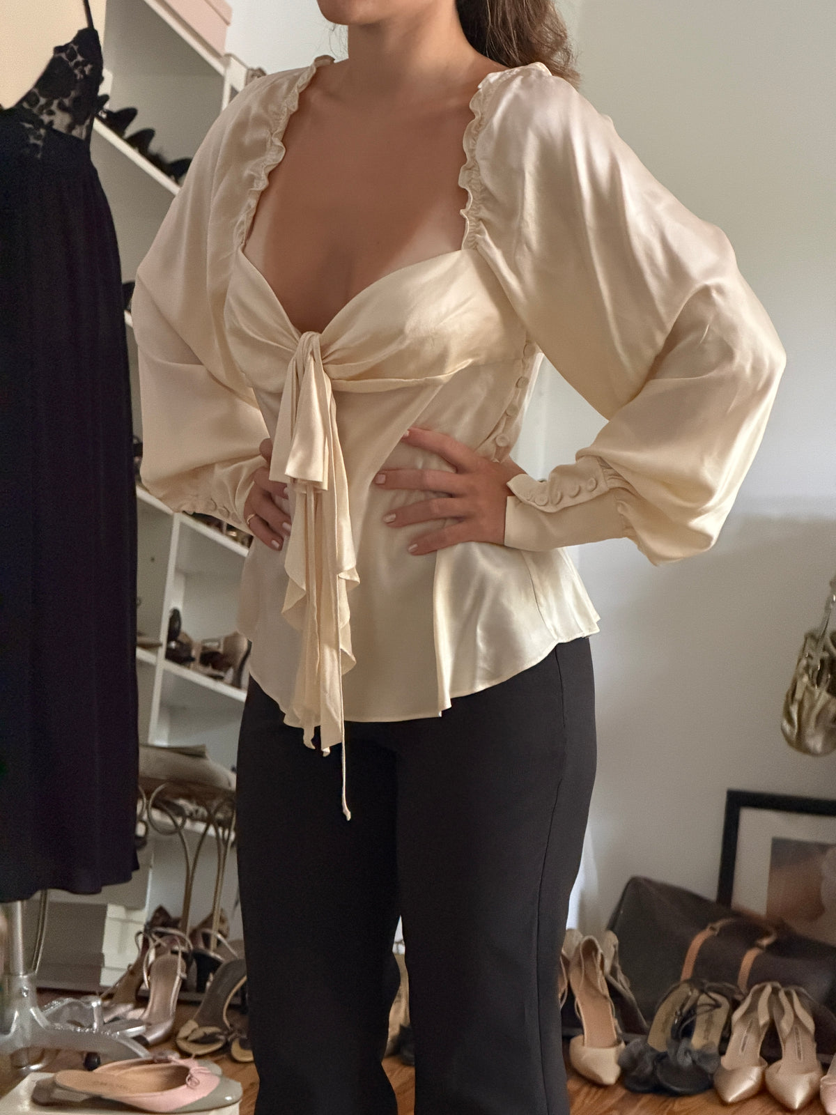 Escada Silk Blouse (m)