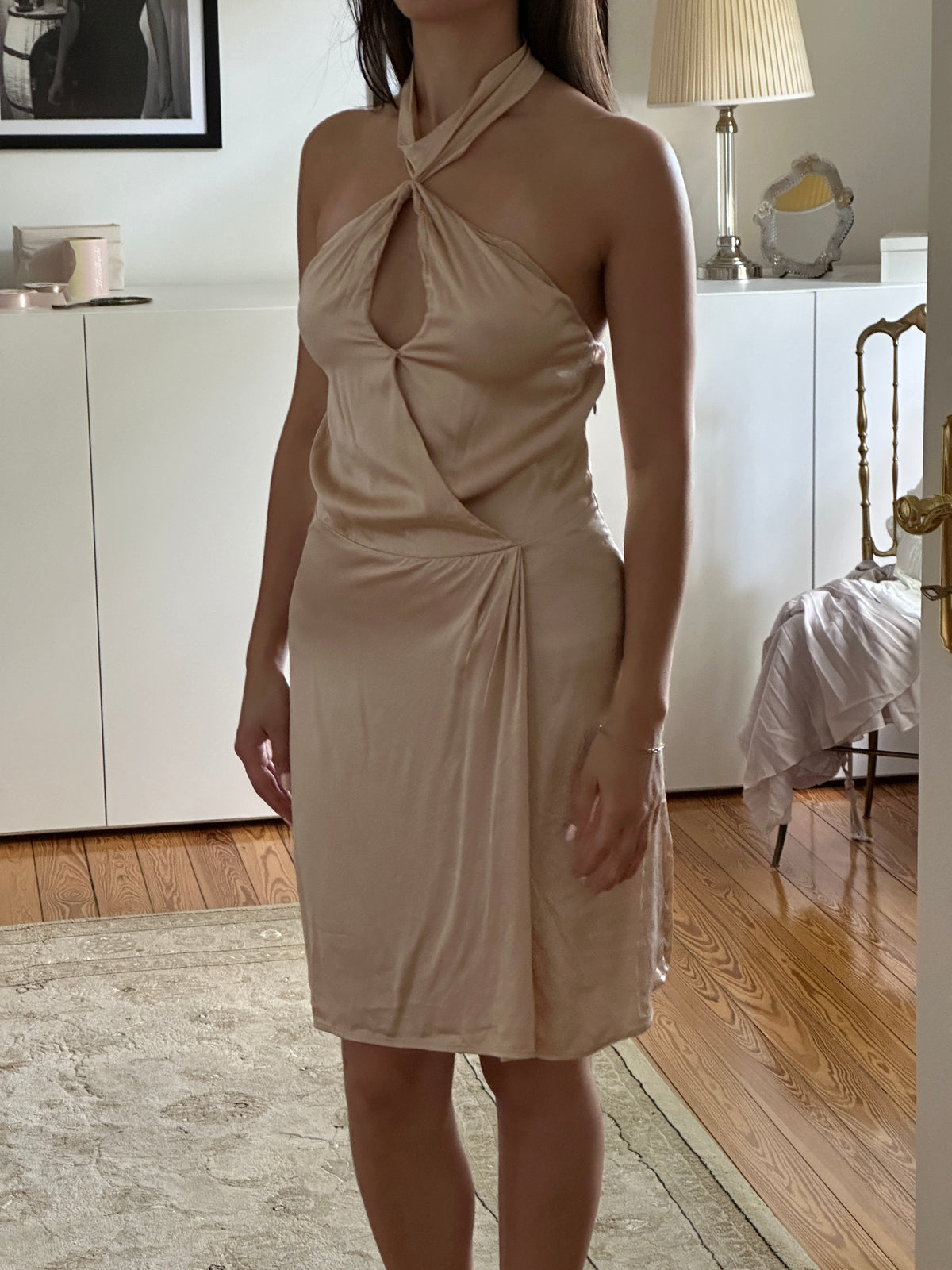 Silk Cocktail Dress (s)