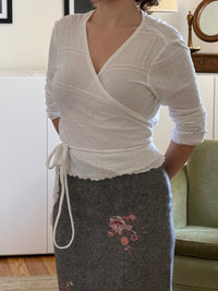 Vintage Wrap Top (s)