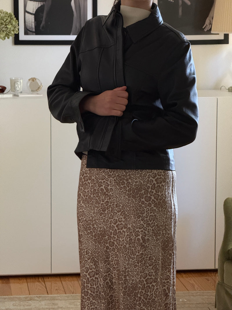 Vintage Leather Jacket (s)