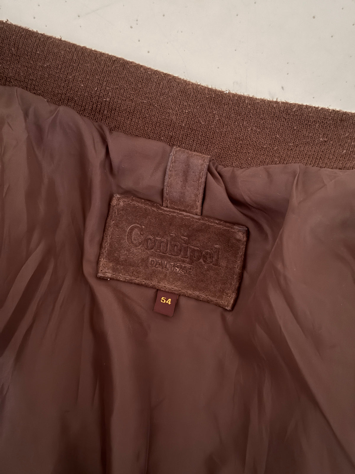 Suede Leather Jacket (l)