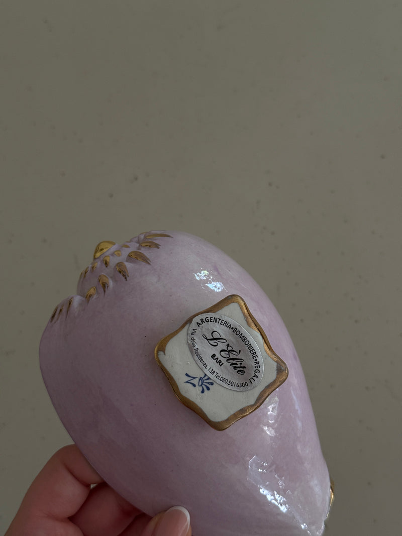 Vintage Shell Trinket Box