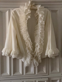 Vintage Ruffle Blouse (s)