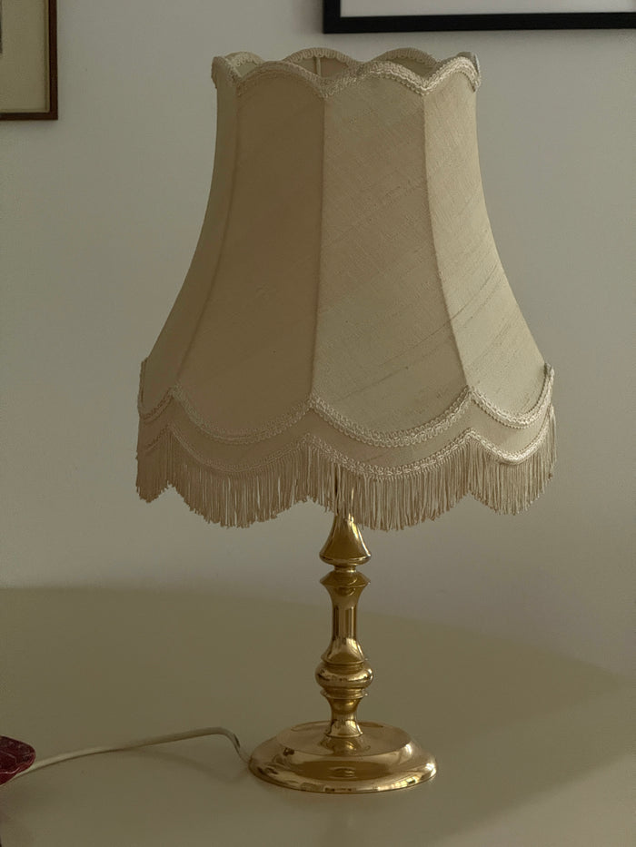 Vintage Fringe Lamp