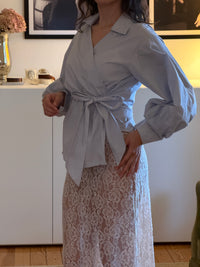 Cotton Wrap Shirt (s)