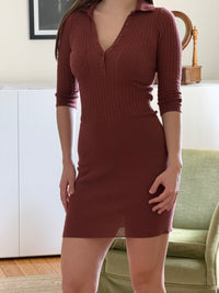 Vintage Wool Dress (xs)