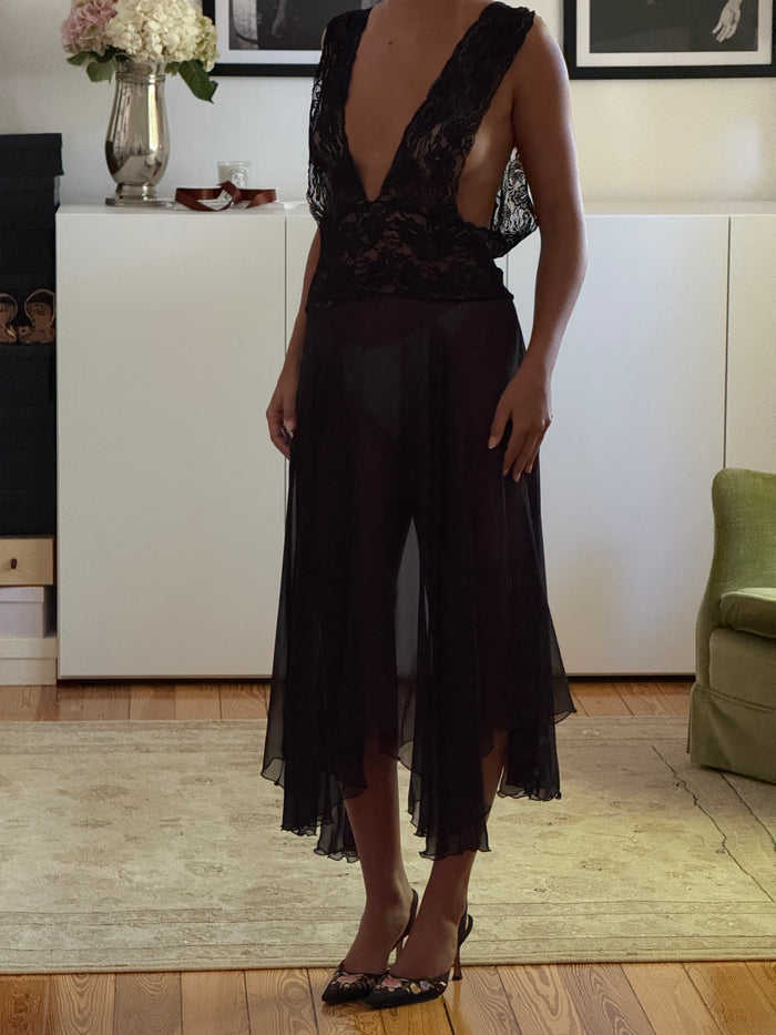 Lace Lingerie Dress (m)
