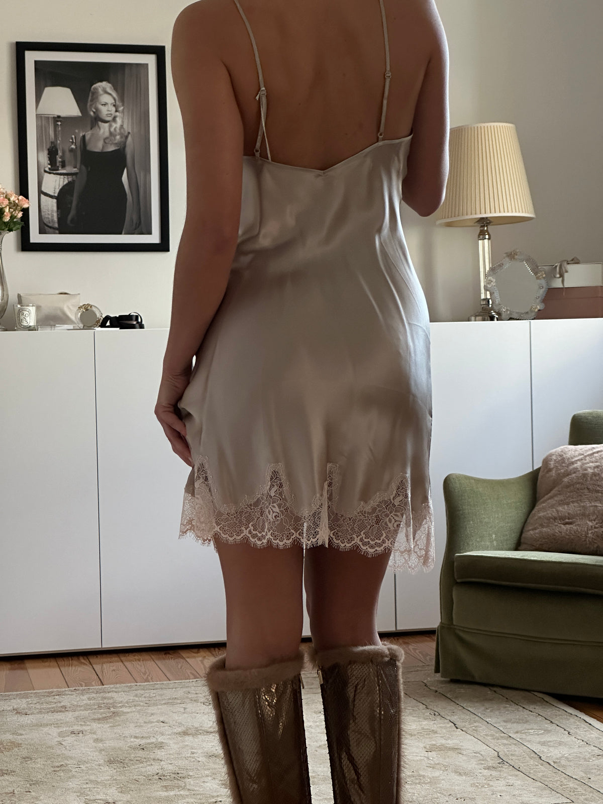 Silk Lingerie Dress (s)