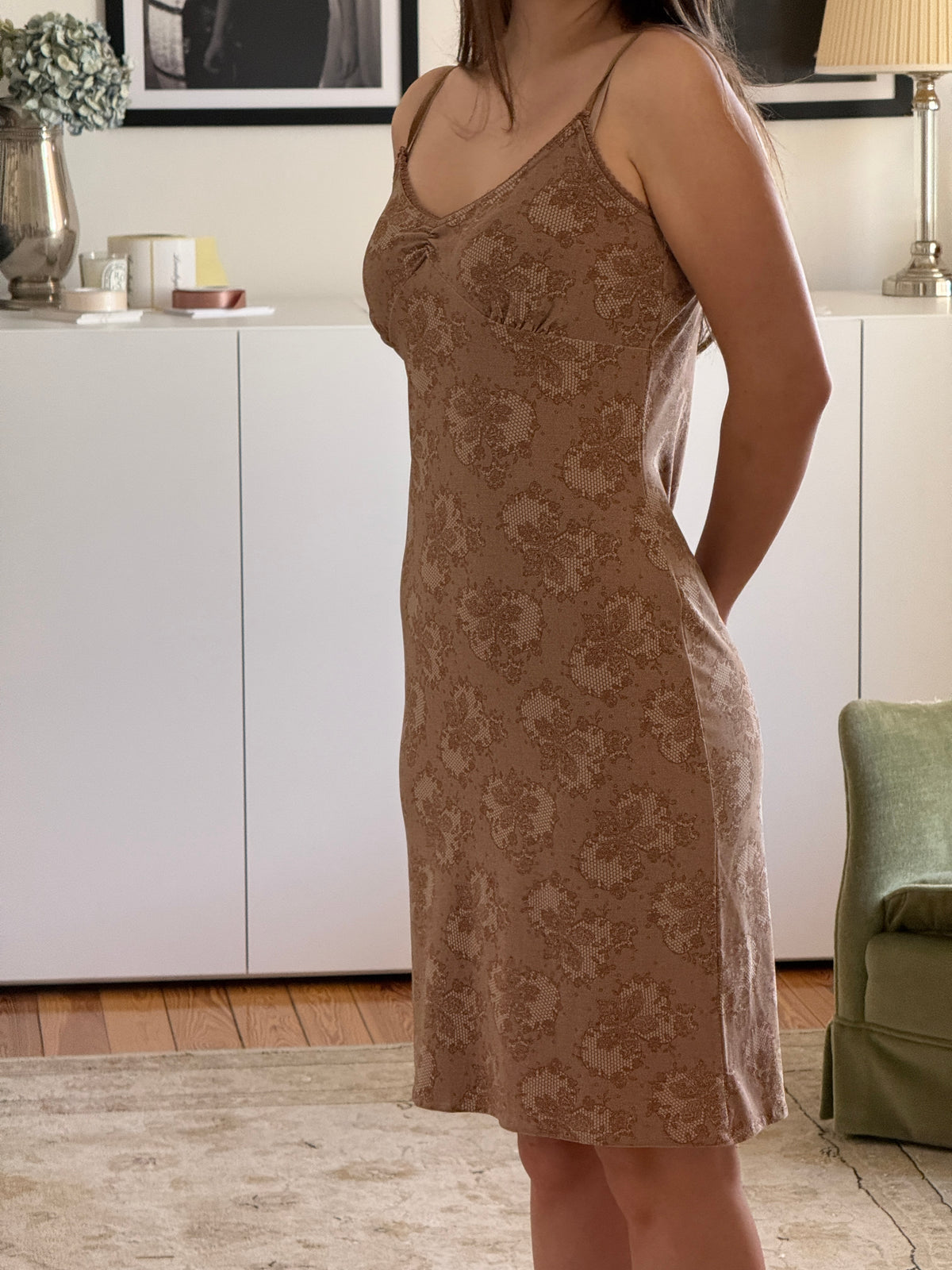 Floral Vintage Dress (m)