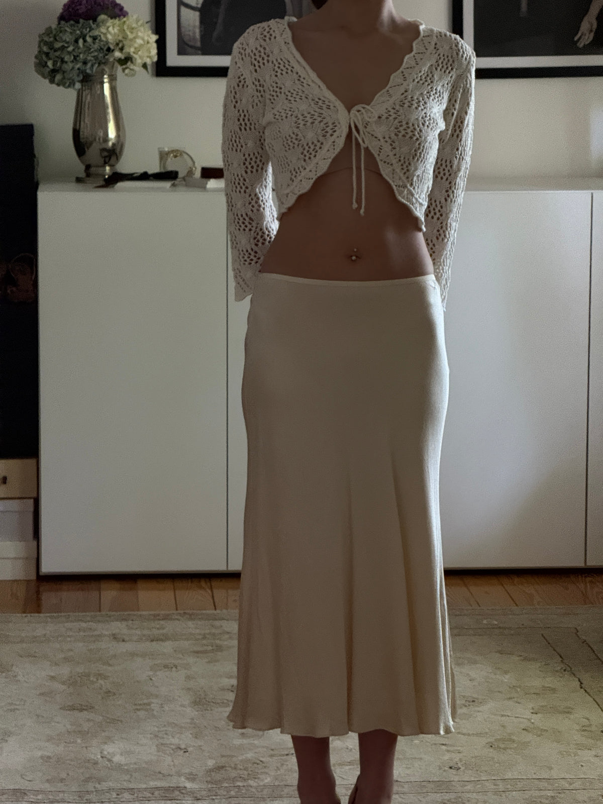 Ralph Lauren Silk Skirt (s)