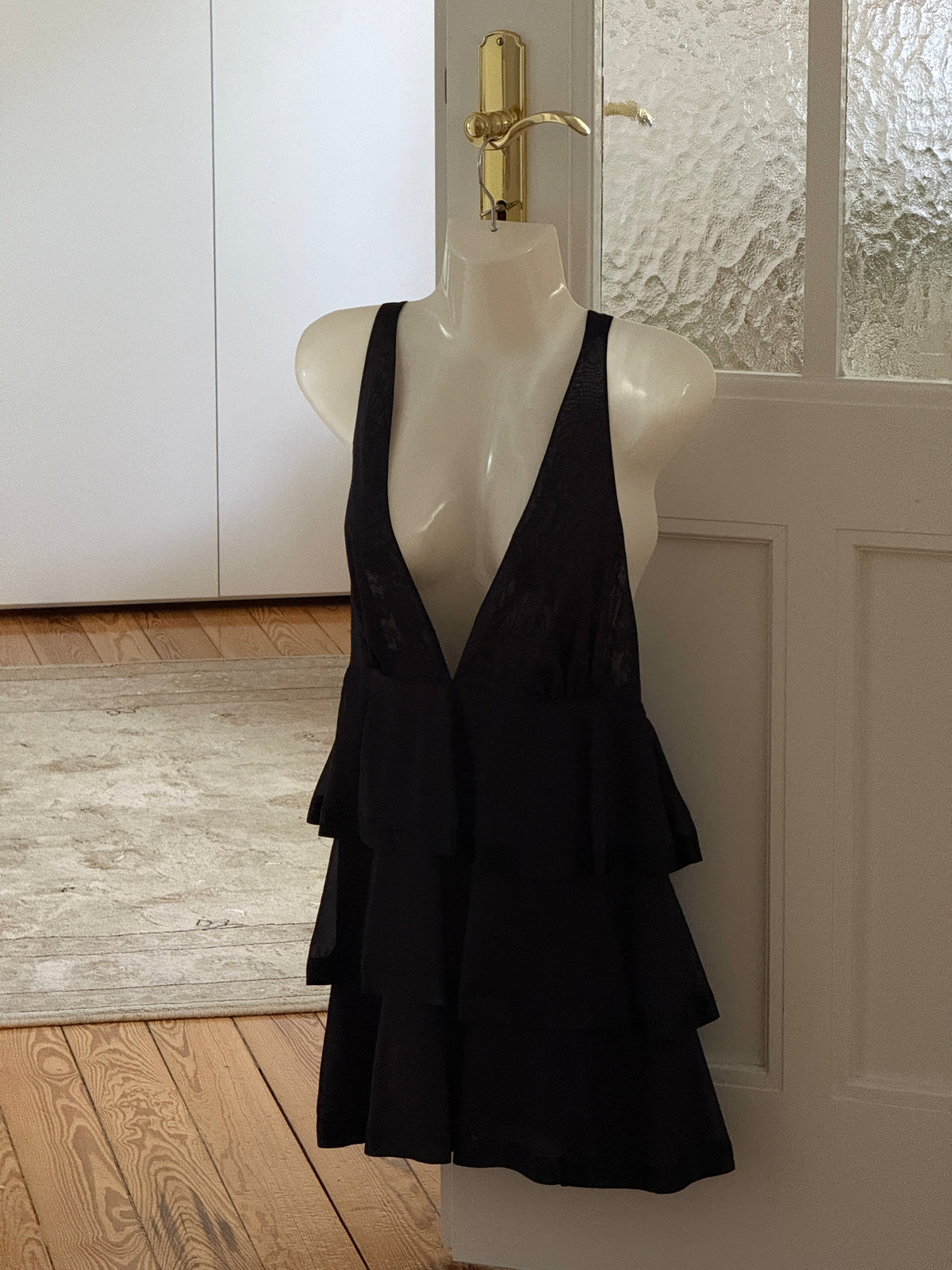 Ruffle Lingerie Dress (s)