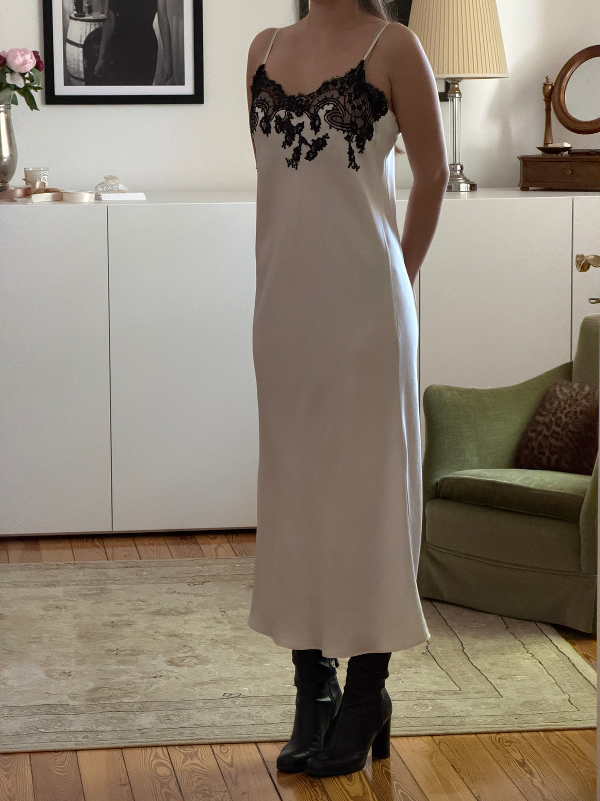 Silk Lingerie Dress (s)