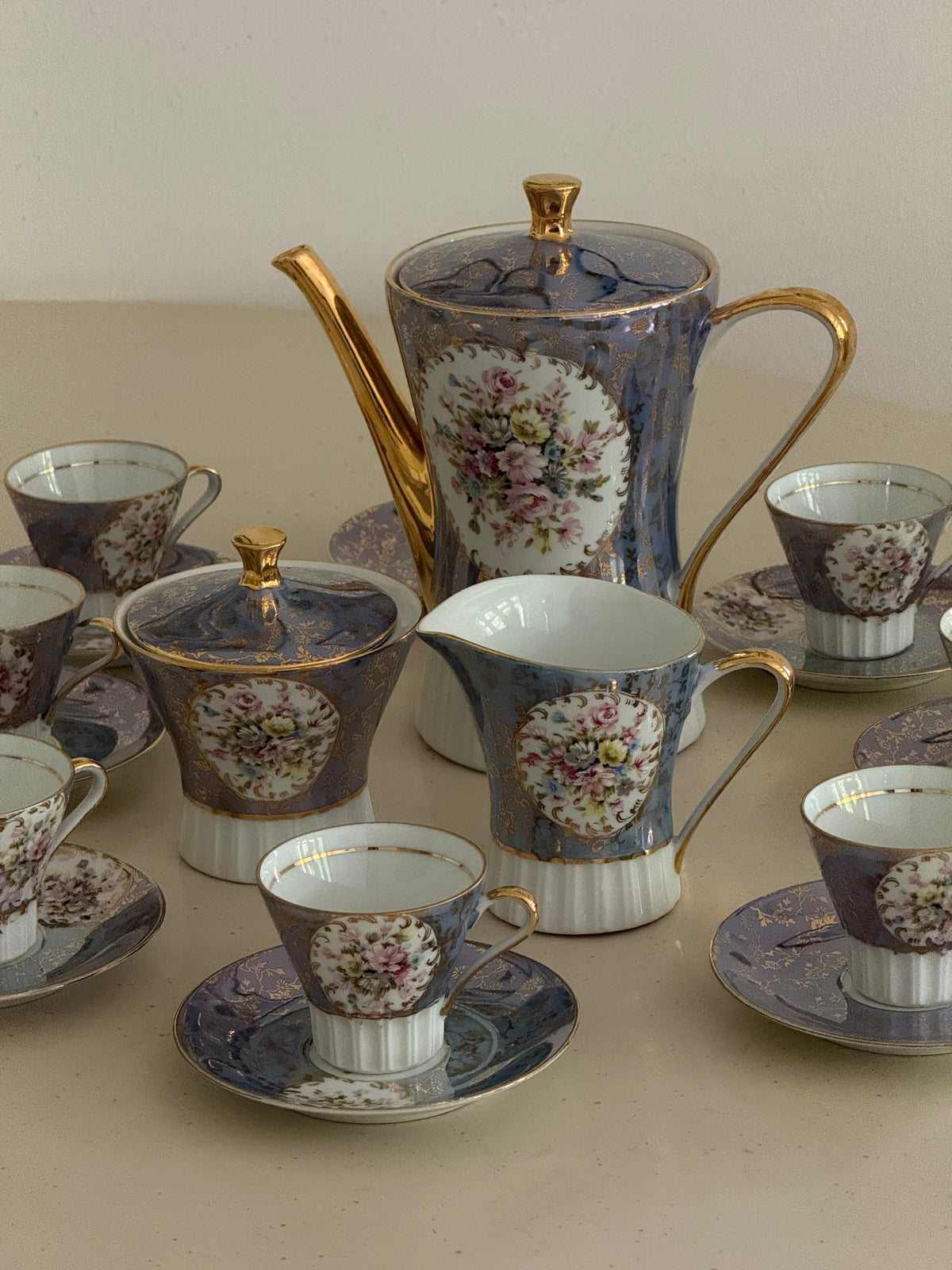 Vintage Tea & Coffee Set