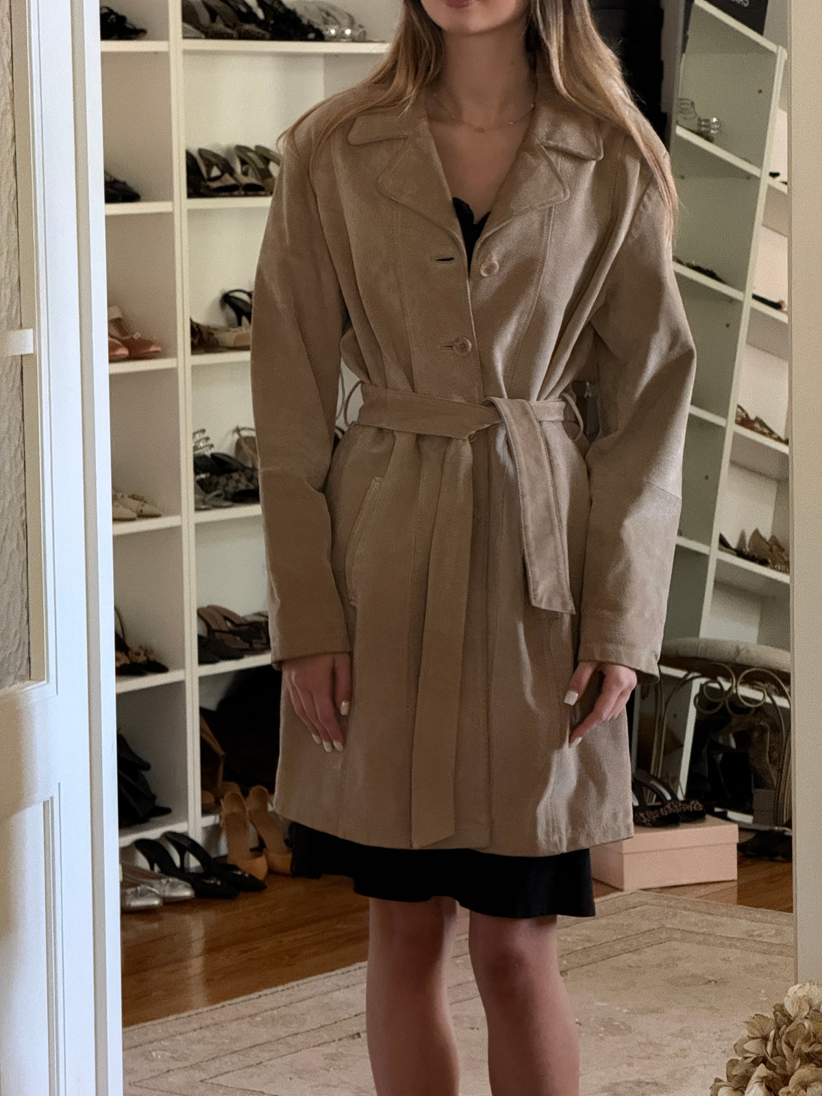 Suede Leather Jacket (s)