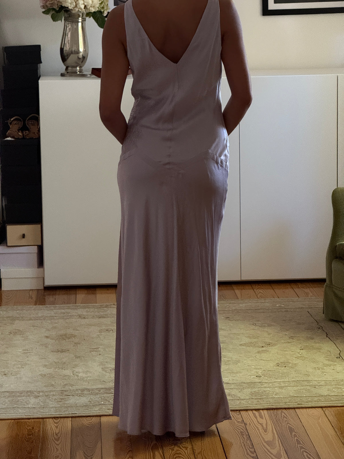 Vintage Silk Dress (s)