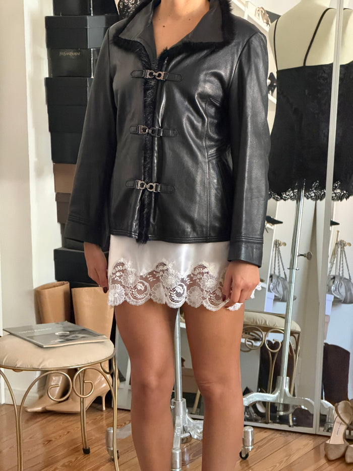 Vintage Leather Coat (s)