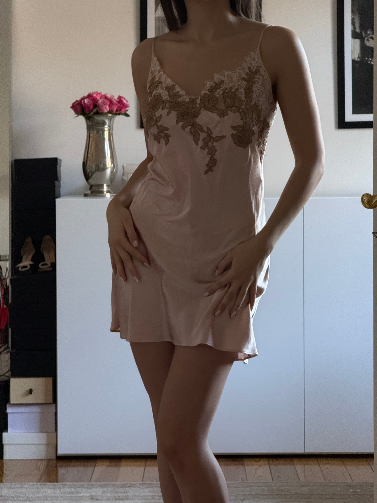 Silk Lingerie Dress (s)