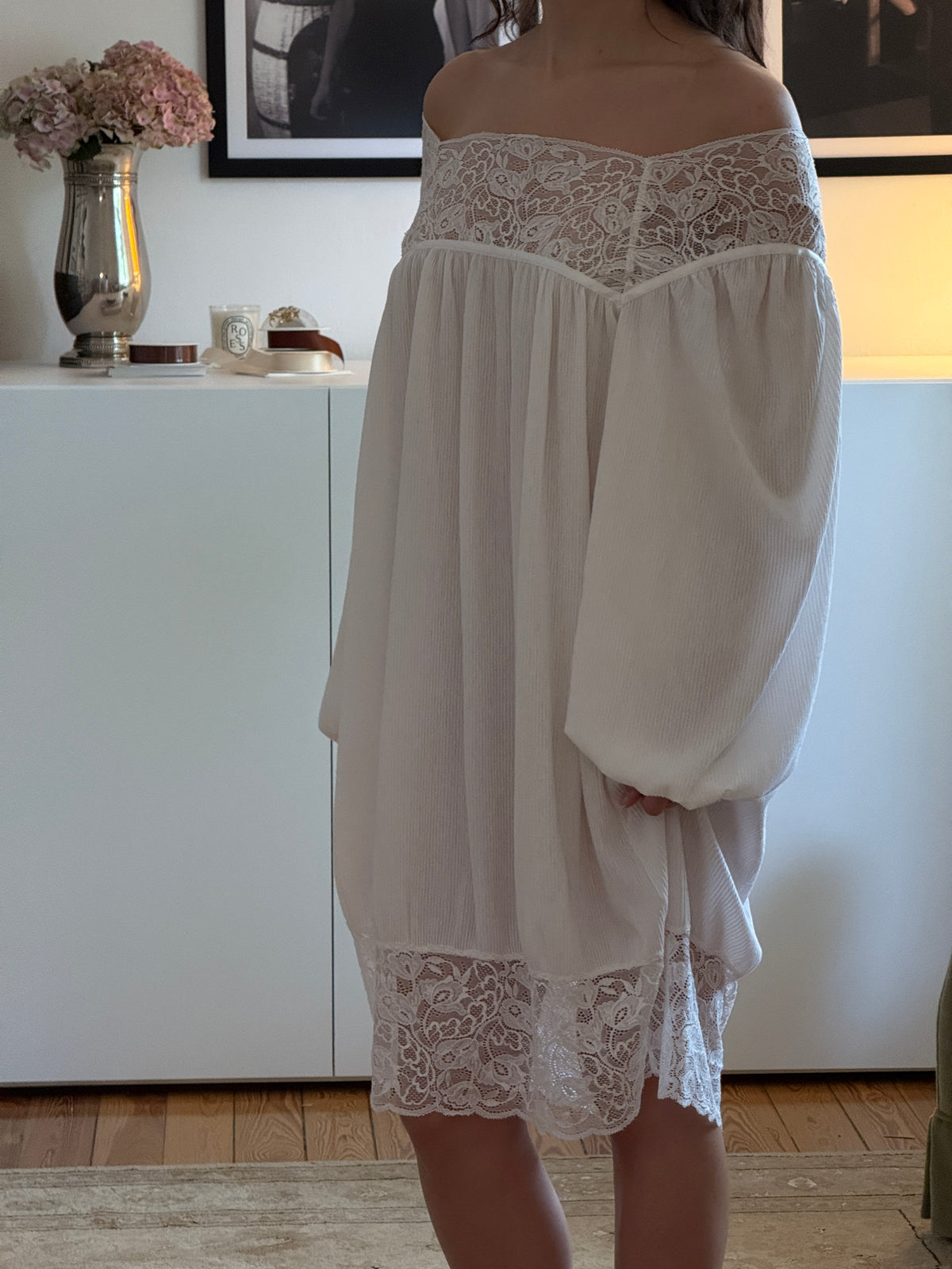 Lace Lingerie Dress (l)