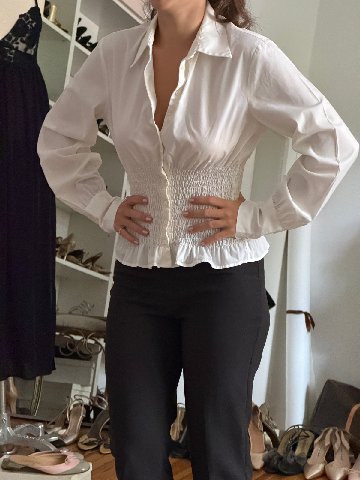 Joop Ruffle Blouse (s)