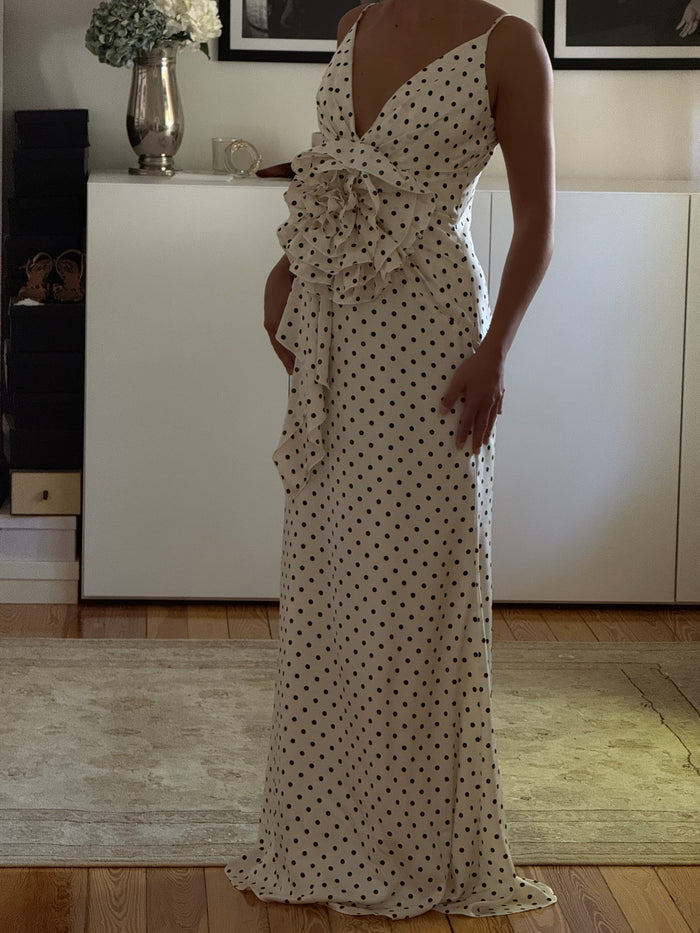 Floral Polka Dot Dress (s)