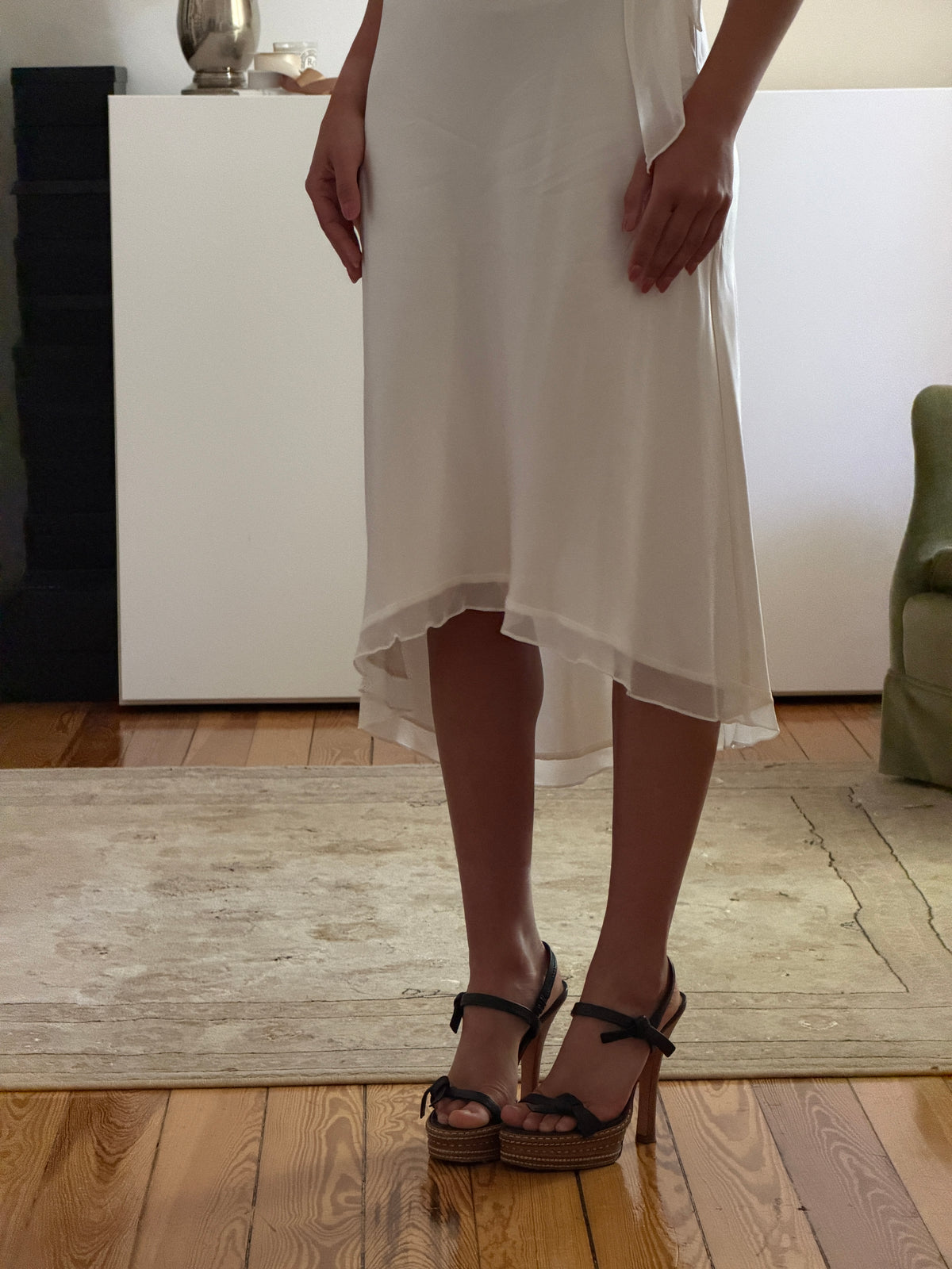Vintage Silk Dress (xs)