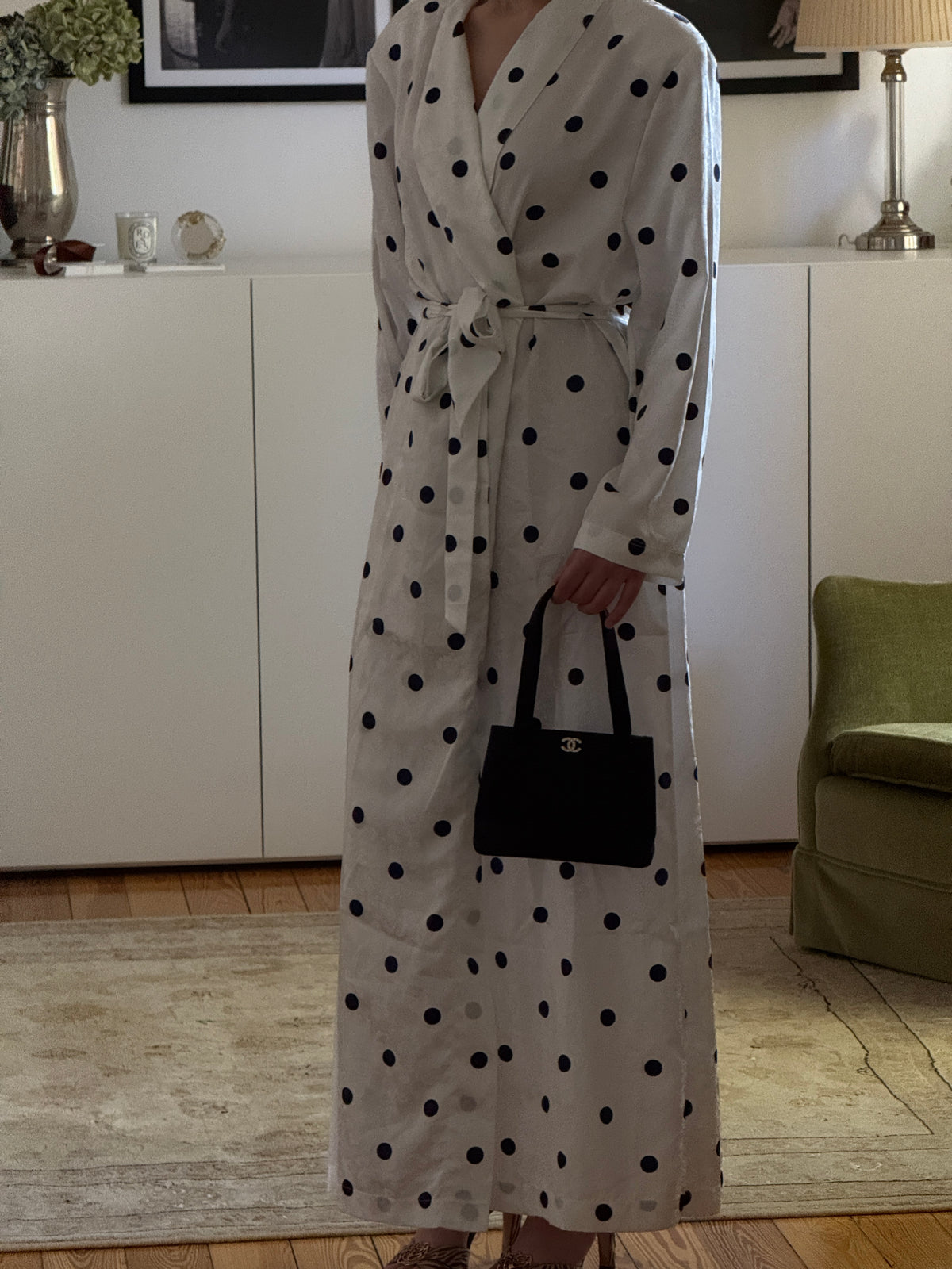 Polka Dot Robe (l)