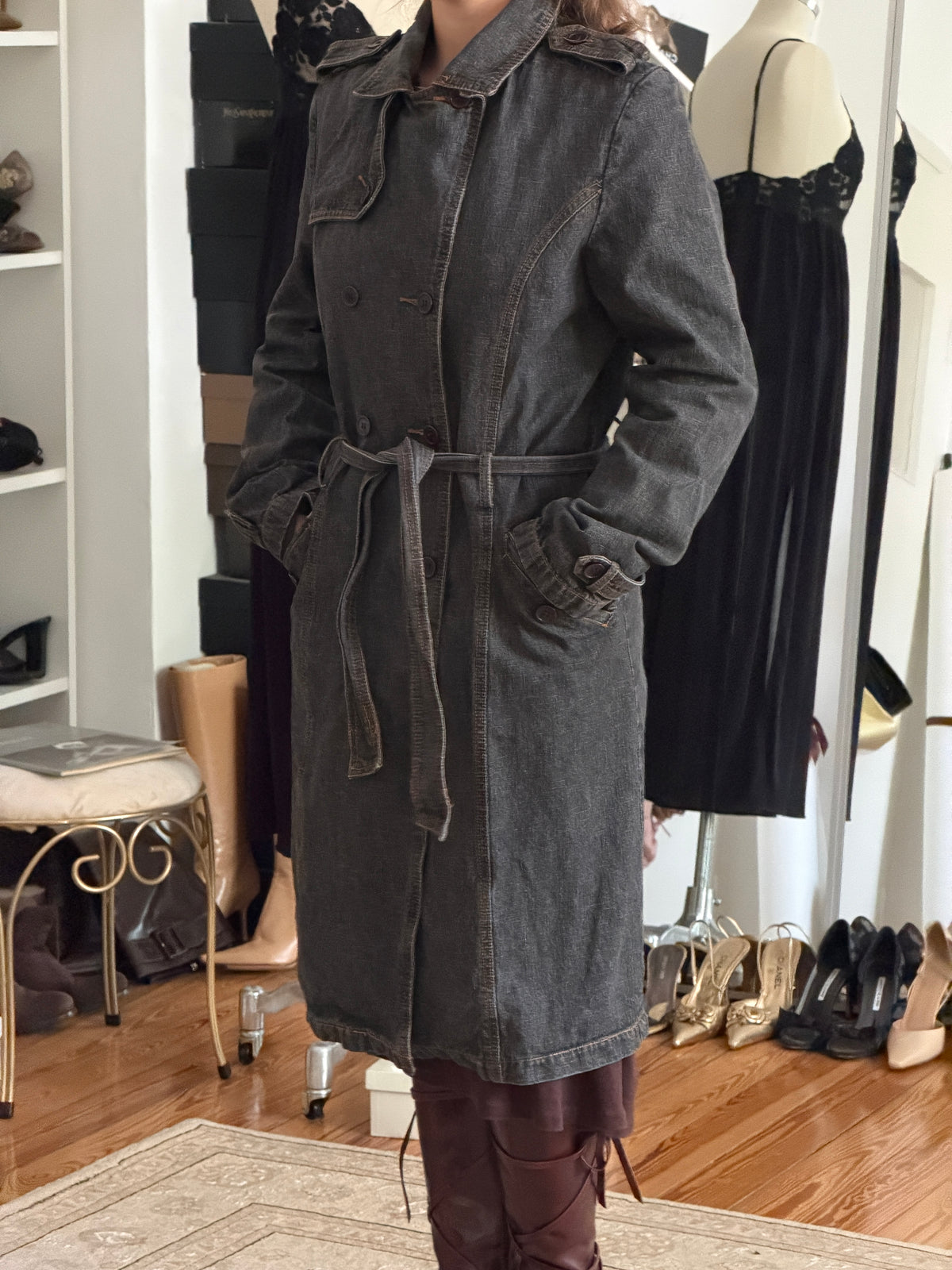 Vintage Denim Coat (s)