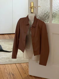 Vintage Leather Blazer (s)