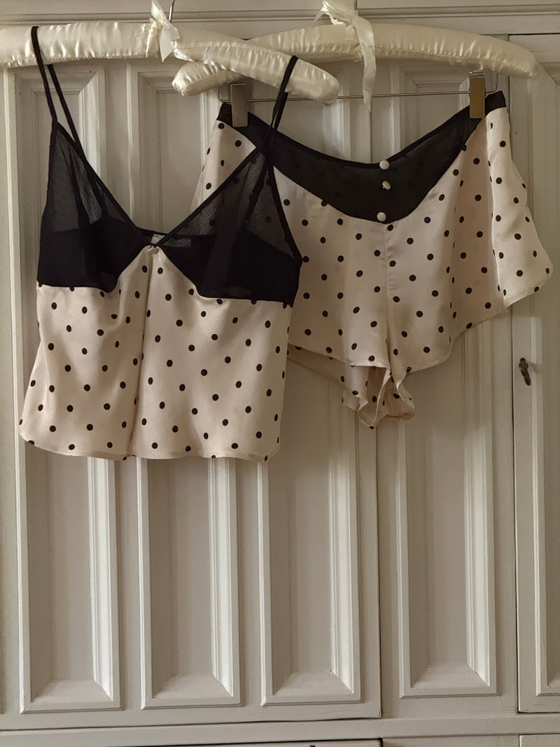 Polka Dot Lingerie Set (xs/s)