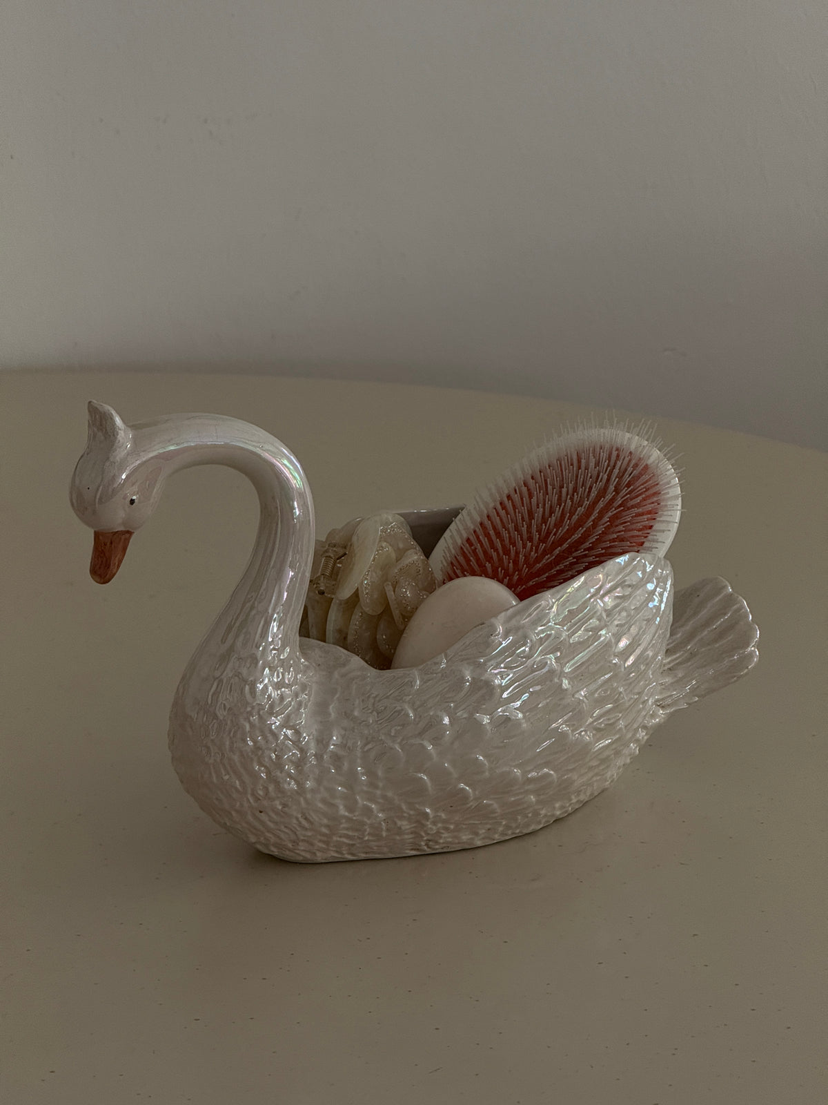 Vintage Swan Planter