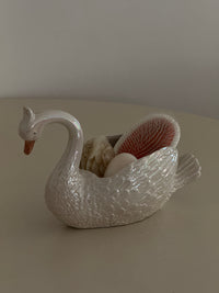 Vintage Swan Planter