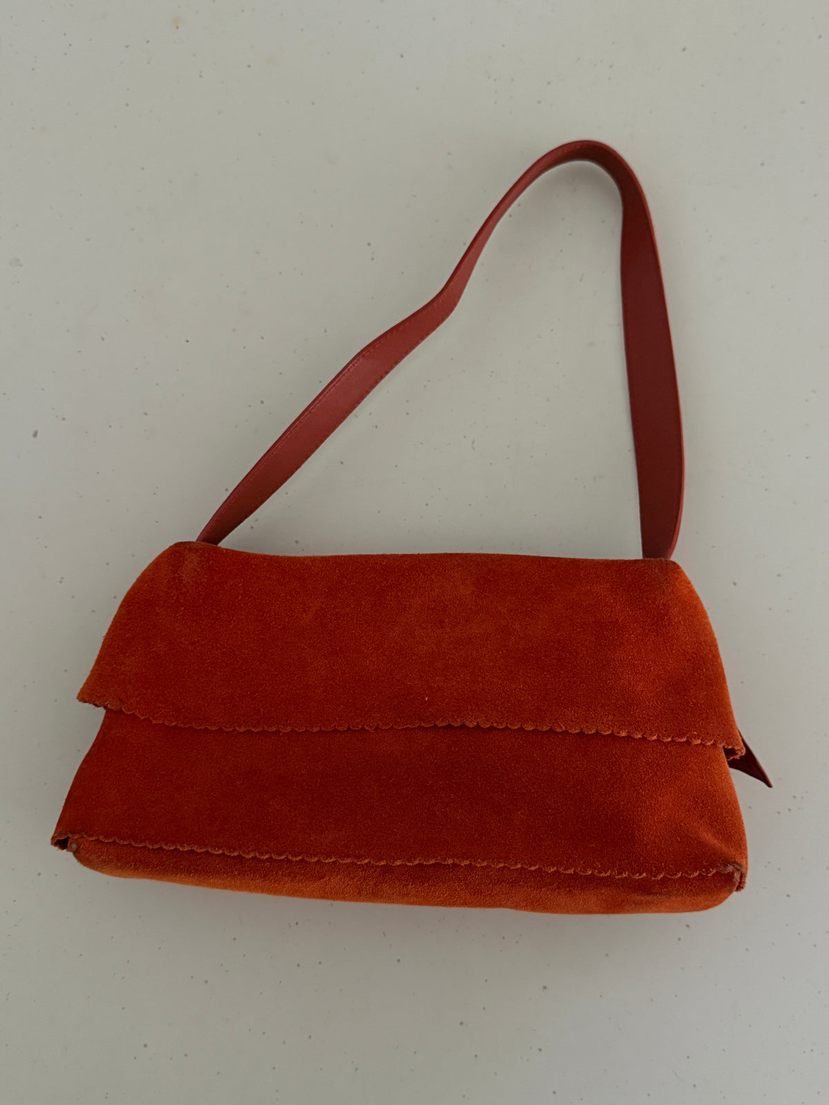 Furla Suede Bag