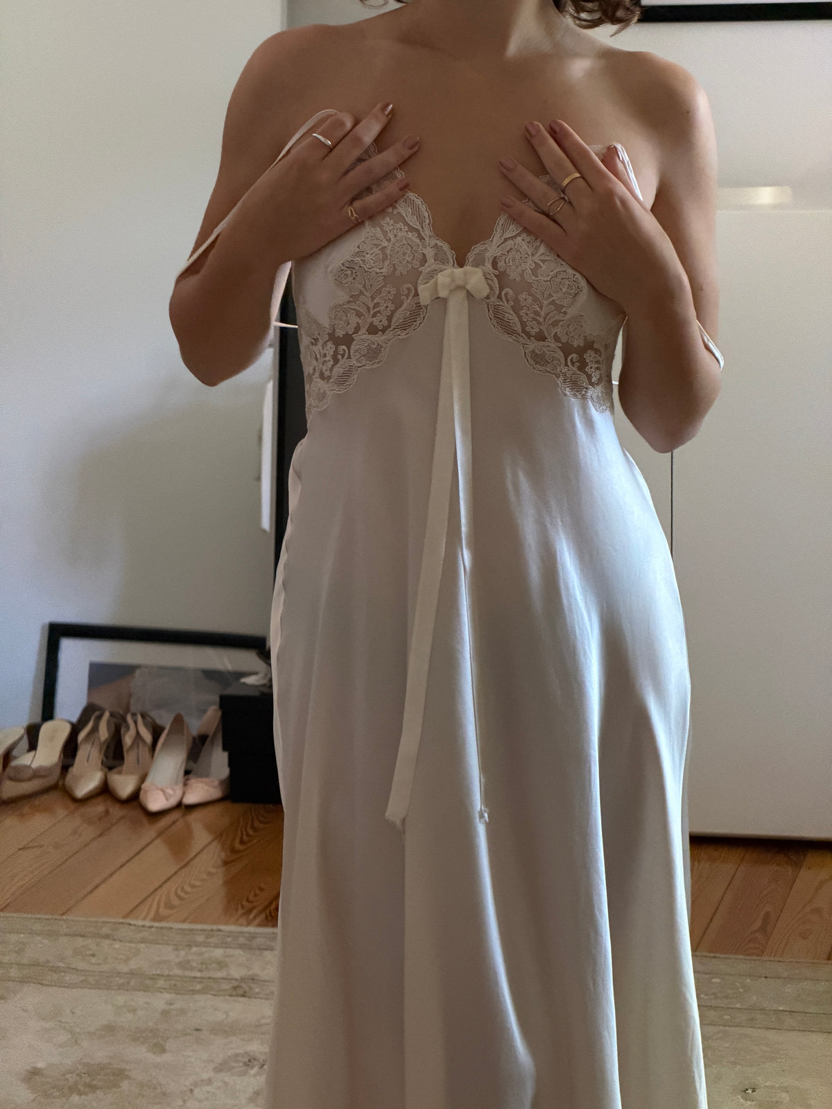 Silk Lingerie Dress (s)