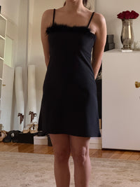 Fur Mini Dress (s)