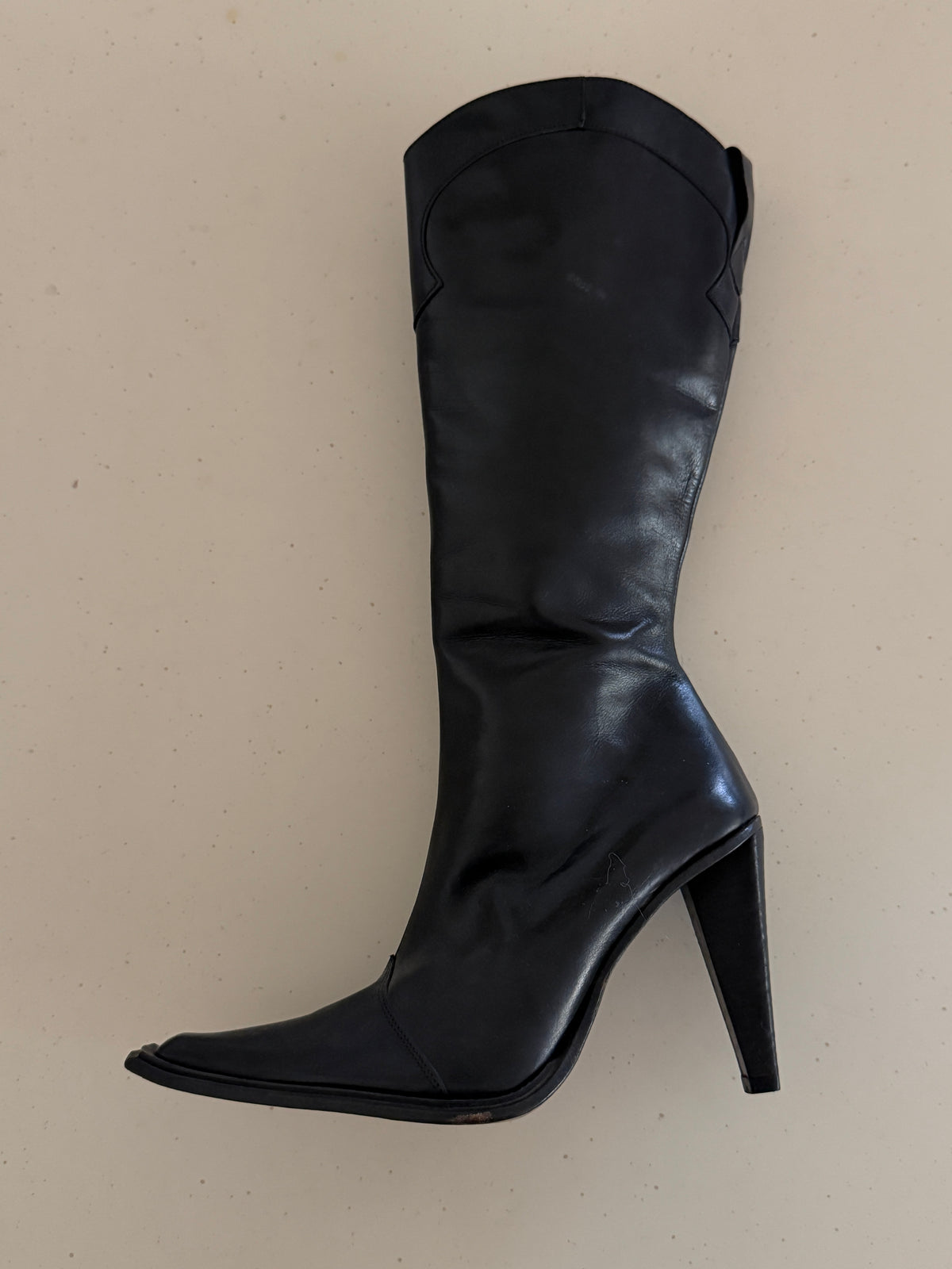Vintage Leather Boots (35)