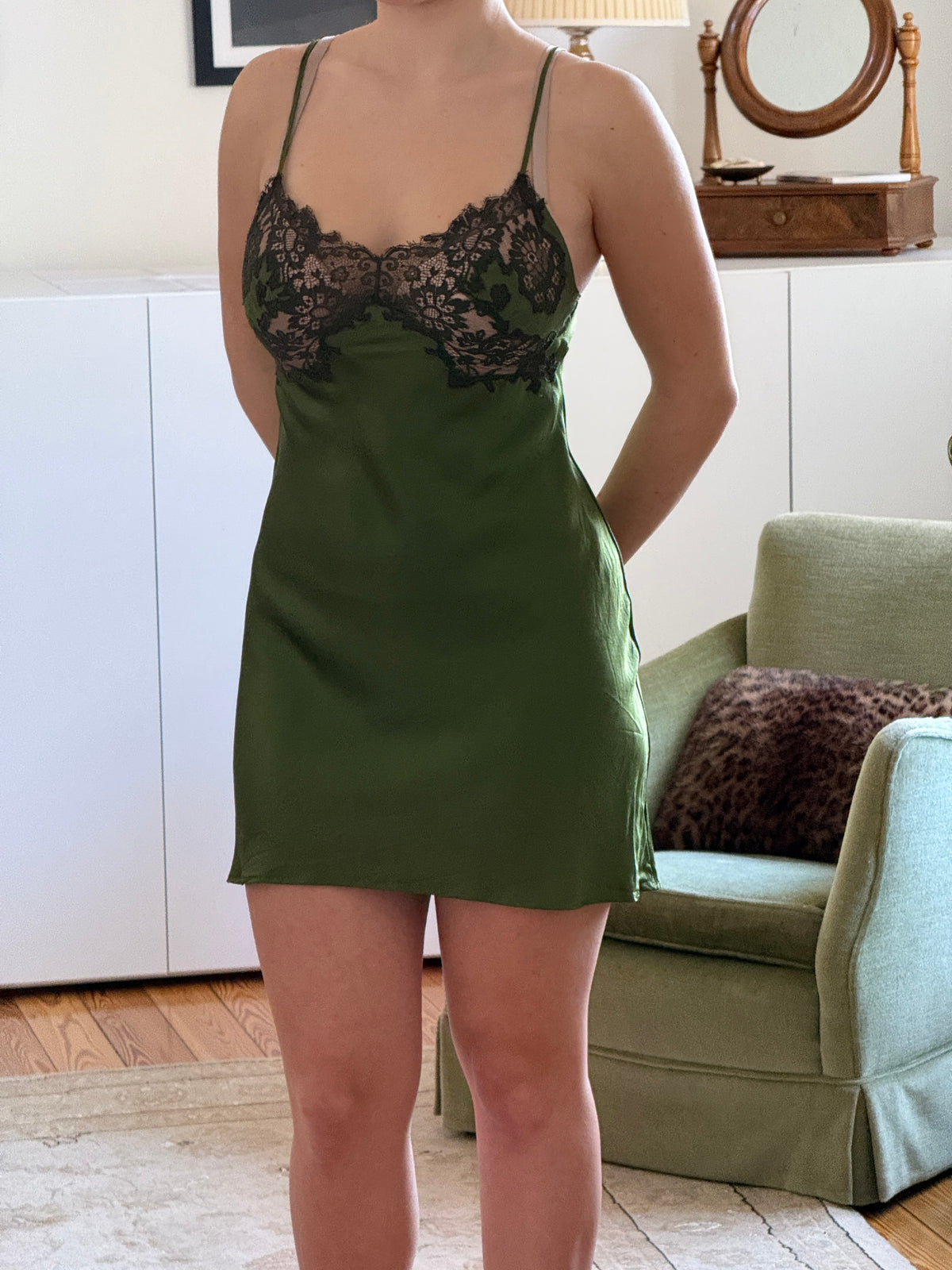 Silk Lingerie Dress (m)